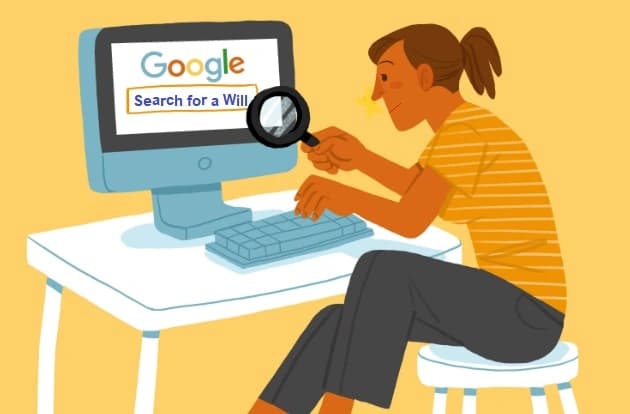 Search-for-a-Will-Online Girl Searching for a Will Online