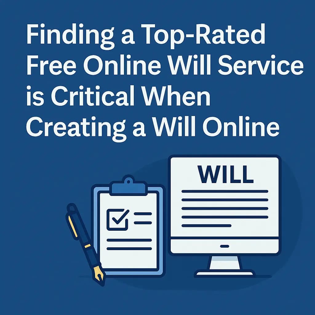 Finding a best free online will service is critical when making a will online. Top-rated and best free online will service promotion from The U.S. Will Registry.