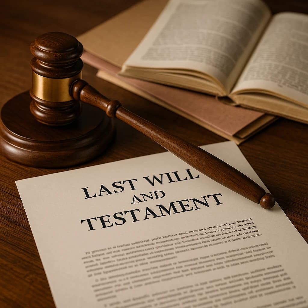 How to find out if a will was filed in court How to find out if a will was filed in court with a Last Will and Testament and gavel on desk.